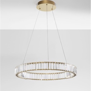 Lustra LED suspendata cristal design elegant AURELIA 40W - Img 2