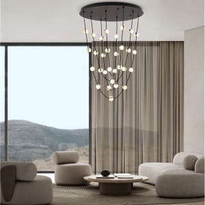 Lustra LED suspendata, deosebita design lux ALCINOE 232266 universul-luminii.ro