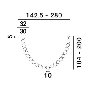 Lustra LED suspendata, deosebita design lux YFOS - Img 6