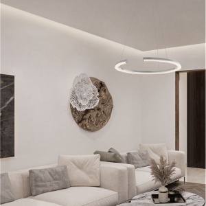 Lustra LED suspendata design circular ELMO 232826 universul-luminii.ro