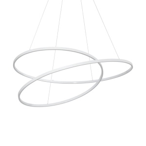 Lustra LED suspendata design circular OZ SP D100 ON-OFF BIANCO 3000K