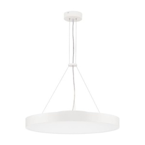 Lustra LED suspendata design circular PERFECT 60cm alba 3000K Dimmable - Img 1