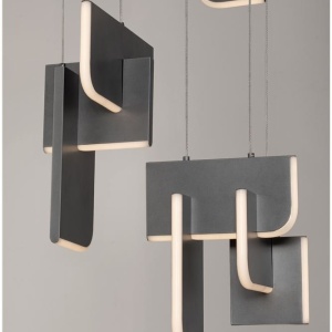Lustra LED suspendata design decorativ 3000K TOTEM - Img 6