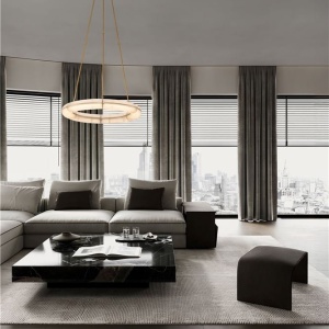 Lustra LED suspendata design decorativ GLOREE D-75cm - Img 2