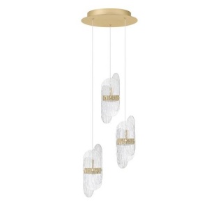 Lustra LED suspendata design decorativ LUCIEN 2700K