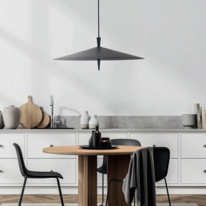 Lustra LED suspendata design decorativ STIG BK - Img 2