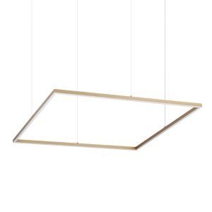 Lustra LED suspendata design geometric ORACLE SLIM SP D090 SQUARE 3000K ON-OFF OT