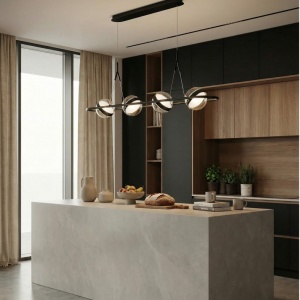 Lustra LED suspendata design modern ASTRID - Img 2