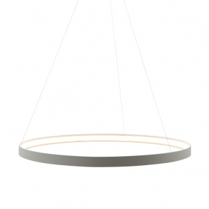 Lustra LED suspendata design modern circular CIRCLE 110, alb LA0717/1 - WH ZL - Img 2