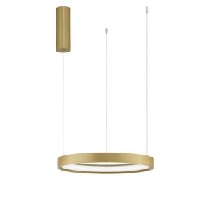 Lustra LED suspendata design modern circular PERRINE D-40cm aurie - Img 1