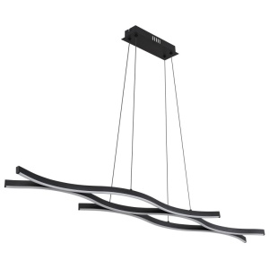 Lustra LED suspendata design modern Geronimo negru 135266 universul-luminii.ro