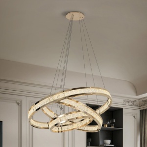 Lustra LED suspendata design modern Lorian III - Img 1