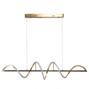 Lustra LED suspendata design modern MEMPHIS aurie 3-STEP DIMM