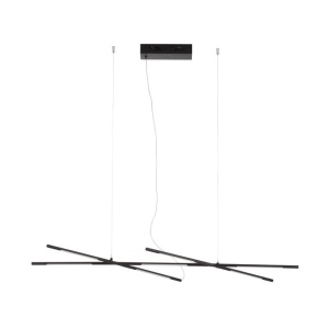 Lustra LED suspendata design modern RACCIO negru 106916 universul-luminii.ro