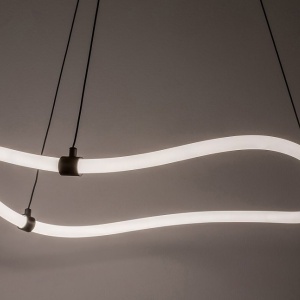 Lustra LED suspendata design modern Serena - Img 6