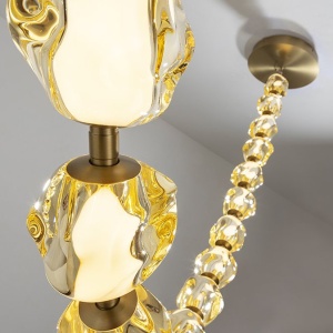 Lustra LED suspendata design modern Zaria II - Img 5