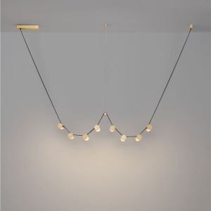 Lustra LED suspendata dimabila design XL LUMA - Img 4