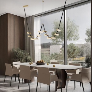 Lustra LED suspendata dimabila design XXL LUMA - Img 2