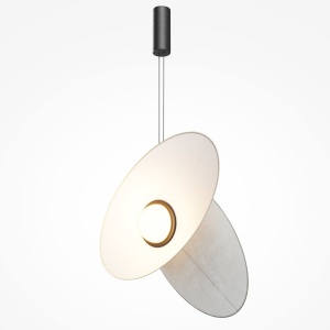 Lustra LED suspendata Evolution alb - Img 1