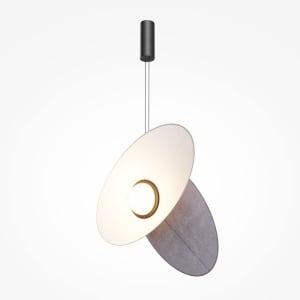 Lustra LED suspendata Evolution negru 244766 universul-luminii.ro