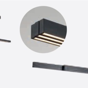 Lustra LED suspendata extensibila Linear negru 562216 universul-luminii.ro