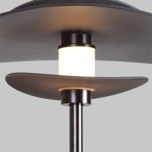 Lustra LED suspendata Kyoto bronz/ negru - Img 2