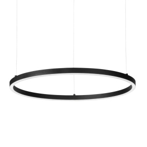 Lustra LED suspendata Oracle slim sp d090 round 2700k on-off negru - Img 1