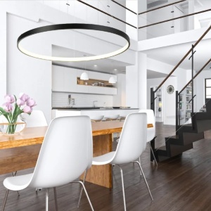 Lustra LED suspendata Orbit 120cm 116496 universul-luminii.ro
