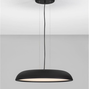 Lustra LED suspendata stil modern FELICIA negru 60cm - Img 4
