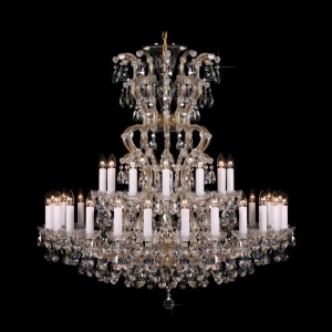 Lustra Maria Theresa cu 37 brate, cristal Bohemia L14 304/37/1-A