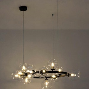 Lustra moderna cu 15 de surse de lumina LINEA R85 137766 universul-luminii.ro