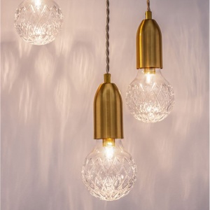 Lustra moderna cu 3 pendule design minimalist VEDA 204206 universul-luminii.ro