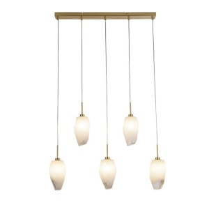 Lustra moderna cu 5 pendule Rocky 157746 universul-luminii.ro