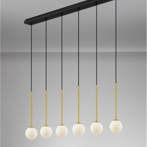 Lustra moderna cu 6 pendule SAVOY 232766 universul-luminii.ro