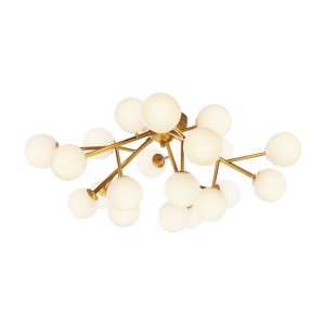 Lustra moderna design deosebit cu 20 de surse de lumina Dallas alama