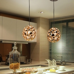 Lustra moderna design elegant Narisa 18cm, roze gold SV-266035N 57986 universul-luminii.ro