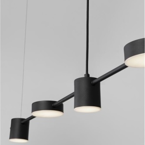 Lustra moderna dimabila cu 5 spoturi LED NORDIK 213496 universul-luminii.ro