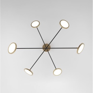 Lustra moderna dimabila cu 6 spoturi LED directionabile SCOPE 213546 universul-luminii.ro
