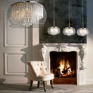 Lustra moderna suspendata design elegant Rego 3 LINE - Img 3