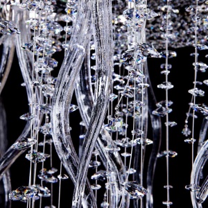 Lustra moderna Vision, Plafoniera eleganta Cristal Bohemia Exclusive ICICLE 02 – CH 193296 universul-luminii.ro