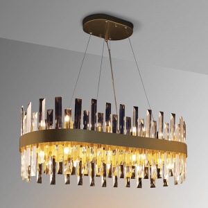 Lustra ovala suspendata eleganta design modern Grace 20L 104666 universul-luminii.ro