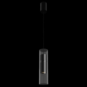 Lustra, Pendul design minimalist modern Dynamics negru - Img 2