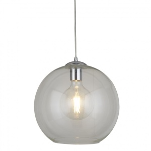 Lustra / Pendul design modern 35cm Balls crom / clar 1635CL SRT - Img 1
