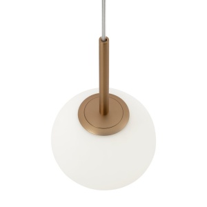 Lustra, Pendul design modern Basic form auriu, diametru 15cm 212136 universul-luminii.ro