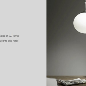 Lustra / Pendul design modern Blob 24cm - Img 4