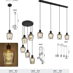 Lustra, Pendul design modern Florian - Img 8