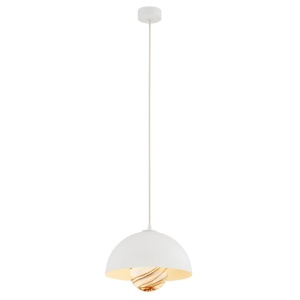 Lustra/Pendul design modern PIAVA alb - Img 1