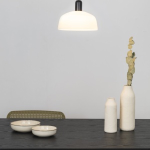 Lustra/Pendul design modern TATAWIN alb - Img 3