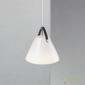 Lustra / Pendul design nordic Strap 27 alb opal 84313001 DFTP 58636 universul-luminii.ro