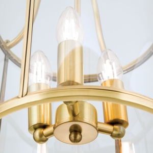 Lustra / Pendul design rustic Bruno HL 6-1677/3 bronze OR - Img 9